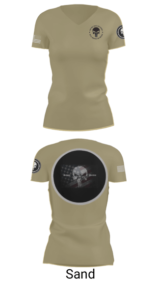Women's Short Sleeve Vneck Shirt, , Marines, Teamtime, Team time, sublimation, custom sports apparel, team uniforms, spirit wear, spiritwear, sports uniforms, custom shirts, team store, custom team store, fundraiser sports, apparel fundraiser