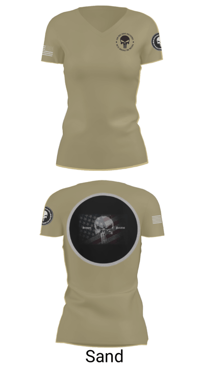 Sempter Paratus 12620472 Women's Short Sleeve V-neck Shirt - 44