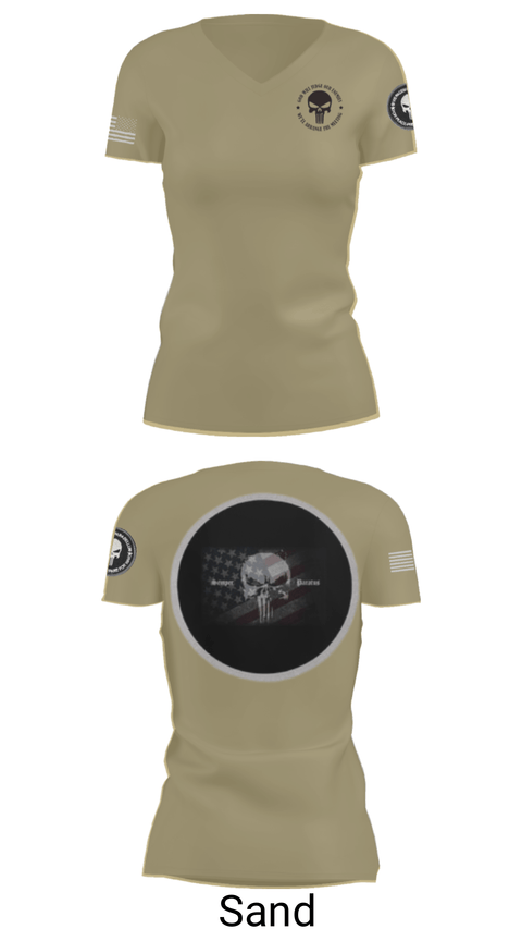 Women's Short Sleeve Vneck Shirt, , Marines, Teamtime, Team time, sublimation, custom sports apparel, team uniforms, spirit wear, spiritwear, sports uniforms, custom shirts, team store, custom team store, fundraiser sports, apparel fundraiser