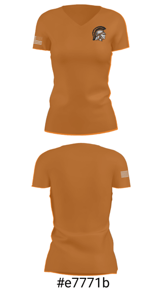Women's Short Sleeve Vneck Shirt, Ortonville High School Basketball, Women's Basketball, Teamtime, Team time, sublimation, custom sports apparel, team uniforms, spirit wear, spiritwear, sports uniforms, custom shirts, team store, custom team store, fundraiser sports, apparel fundraiser