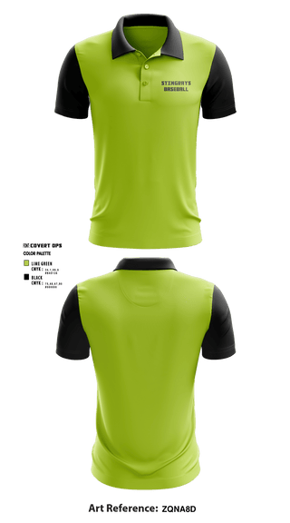 Short Sleeve Performance Polo, STINGRAYS, Baseball, Teamtime, Team time, sublimation, custom sports apparel, team uniforms, spirit wear, spiritwear, sports uniforms, custom shirts, team store, custom team store, fundraiser sports, apparel fundraiser