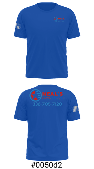 Short Sleeve Performance Shirt, Neal's Lawn Service, , Teamtime, Team time, sublimation, custom sports apparel, team uniforms, spirit wear, spiritwear, sports uniforms, custom shirts, team store, custom team store, fundraiser sports, apparel fundraiser