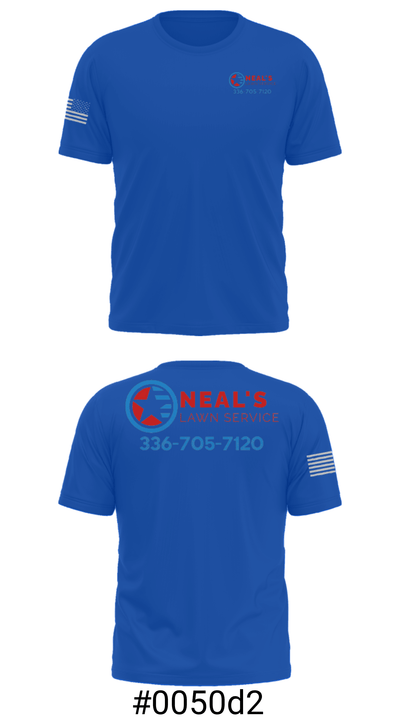 Neal's Lawn Service 22363993 Short Sleeve Performance Shirt - 19
