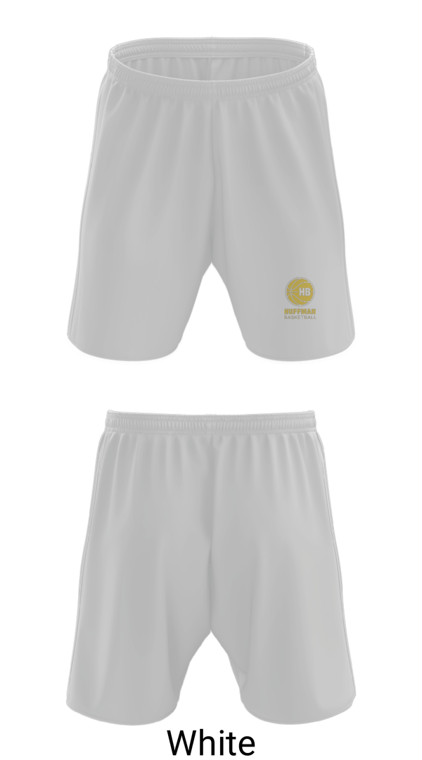 Athletic Shorts With Pockets, Huffman Basketball, Men's Basketball, Teamtime, Team time, sublimation, custom sports apparel, team uniforms, spirit wear, spiritwear, sports uniforms, custom shirts, team store, custom team store, fundraiser sports, apparel fundraiser