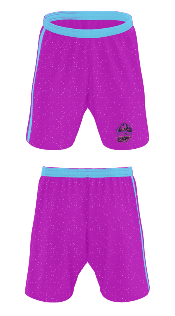 Athletic Shorts With Pockets, United FC, Men's Soccer, Teamtime, Team time, sublimation, custom sports apparel, team uniforms, spirit wear, spiritwear, sports uniforms, custom shirts, team store, custom team store, fundraiser sports, apparel fundraiser
