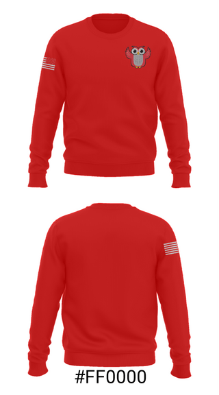 Crew Neck Sweatshirt, Hill Farm Elementary School, Spirit Store, Teamtime, Team time, sublimation, custom sports apparel, team uniforms, spirit wear, spiritwear, sports uniforms, custom shirts, team store, custom team store, fundraiser sports, apparel fundraiser