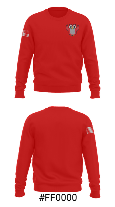 Hill Farm Elementary School 44885919 Crew Neck Sweatshirt - 16