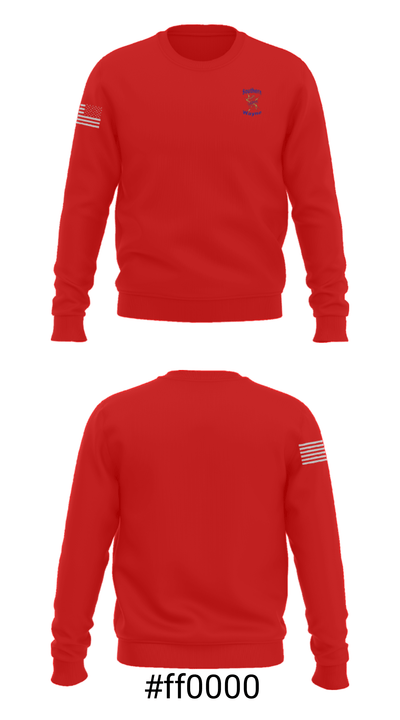 Southern Wayne High School Wrestling 91395262 Crew Neck Sweatshirt - 16