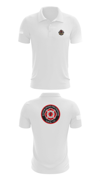 Short Sleeve Performance Polo, Bangor fire, Fire Department, Teamtime, Team time, sublimation, custom sports apparel, team uniforms, spirit wear, spiritwear, sports uniforms, custom shirts, team store, custom team store, fundraiser sports, apparel fundraiser