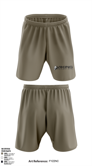 Athletic Shorts With Pockets, Viking Ready Mix, , Teamtime, Team time, sublimation, custom sports apparel, team uniforms, spirit wear, spiritwear, sports uniforms, custom shirts, team store, custom team store, fundraiser sports, apparel fundraiser