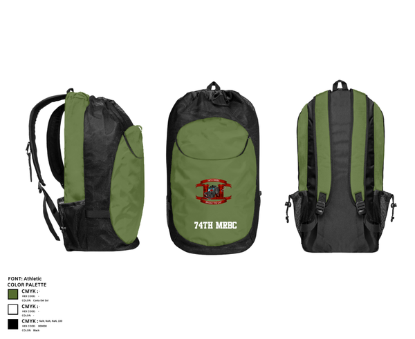Gear Bag, 74th MRBC, , Teamtime, Team time, sublimation, custom sports apparel, team uniforms, spirit wear, spiritwear, sports uniforms, custom shirts, team store, custom team store, fundraiser sports, apparel fundraiser