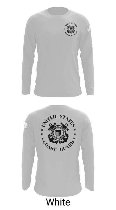 Coast Guard Station Port Aransas 18143377 Long Sleeve Performance Shirt 7