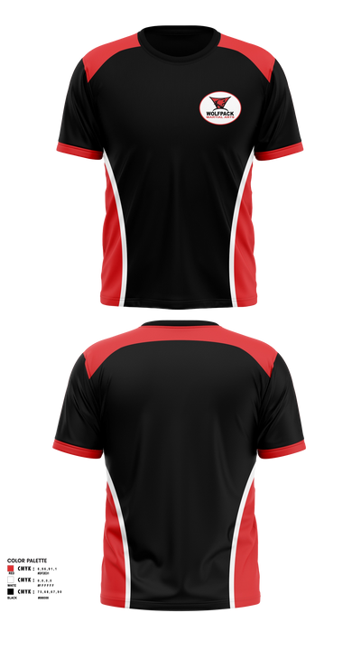 Wolfpack Martial Arts Short Sleeve Performance Shirt - 3