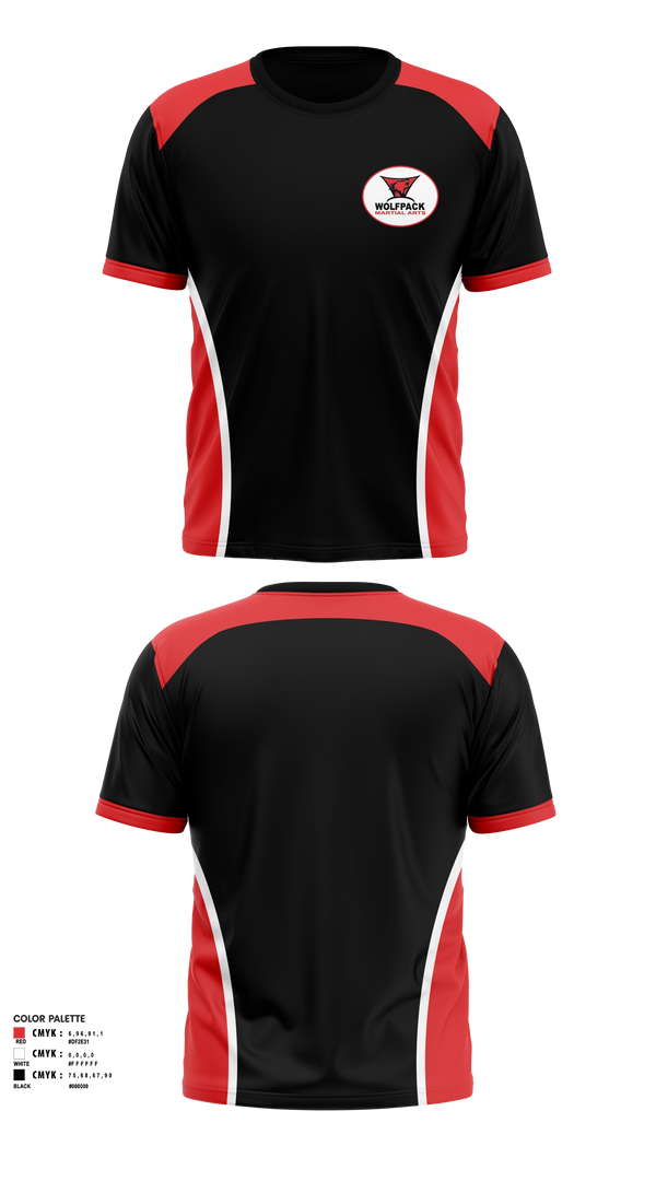 Short Sleeve Performance Shirt, Wolfpack Martial Arts, , Teamtime, Team time, sublimation, custom sports apparel, team uniforms, spirit wear, spiritwear, sports uniforms, custom shirts, team store, custom team store, fundraiser sports, apparel fundraiser