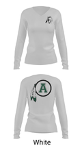 Avon Central High School Basketball 61506869 Women's Long Sleeve V-neck Shirt - 6