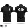 North Carolina highway patrol Short Sleeve Performance Polo - 1