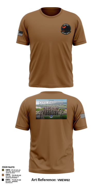 118th CES Old School Cotton Feel Shirt - 2