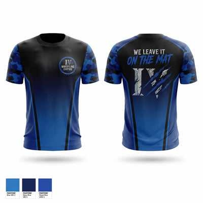 imperial valley wrestling empire Short Sleeve Performance Shirt - 1