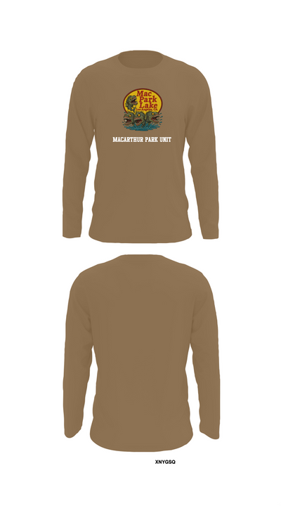 MACARTHUR PARK UNIT 16981211 Long Sleeve Performance Shirt 12