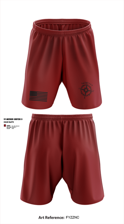 NIRT 4083324 Athletic Shorts With Pockets - 9