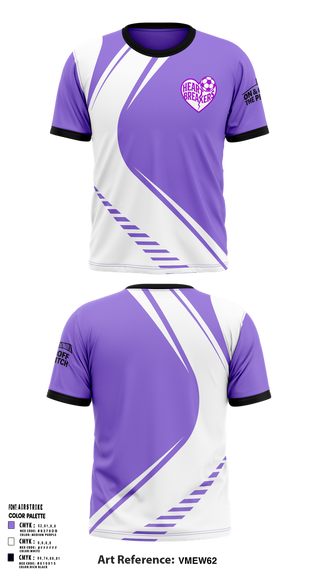 Short Sleeve Performance Shirt, Heartbreakers, Men's Soccer, Teamtime, Team time, sublimation, custom sports apparel, team uniforms, spirit wear, spiritwear, sports uniforms, custom shirts, team store, custom team store, fundraiser sports, apparel fundraiser