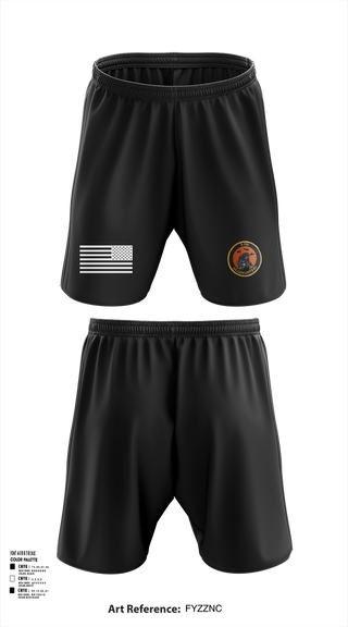 Athletic Shorts With Pockets, HHC 2-135th AVN REG, , Teamtime, Team time, sublimation, custom sports apparel, team uniforms, spirit wear, spiritwear, sports uniforms, custom shirts, team store, custom team store, fundraiser sports, apparel fundraiser