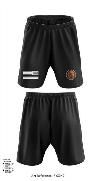 HHC 2-135th AVN REG 2256326 Athletic Shorts With Pockets - 102