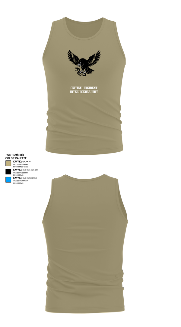 Tank Top, Critical Incident Intelligence Unit, , Teamtime, Team time, sublimation, custom sports apparel, team uniforms, spirit wear, spiritwear, sports uniforms, custom shirts, team store, custom team store, fundraiser sports, apparel fundraiser