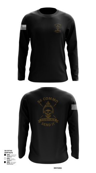 Long Sleeve Performance Shirt, 1/278th ACR, , Teamtime, Team time, sublimation, custom sports apparel, team uniforms, spirit wear, spiritwear, sports uniforms, custom shirts, team store, custom team store, fundraiser sports, apparel fundraiser