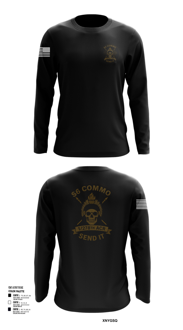 Long Sleeve Performance Shirt, 1/278th ACR, , Teamtime, Team time, sublimation, custom sports apparel, team uniforms, spirit wear, spiritwear, sports uniforms, custom shirts, team store, custom team store, fundraiser sports, apparel fundraiser