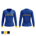Santa Clara PAL Sparks Women's Long Sleeve V-neck Shirt - 1