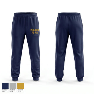 Sweatpants, Elkton PD VA, Police, Teamtime, Team time, sublimation, custom sports apparel, team uniforms, spirit wear, spiritwear, sports uniforms, custom shirts, team store, custom team store, fundraiser sports, apparel fundraiser