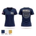 Norwell Police Department Women's Short Sleeve V-neck Shirt - 1
