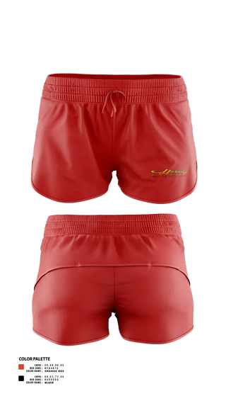 Womens Shorts, Delmarva Heat, Softball, Teamtime, Team time, sublimation, custom sports apparel, team uniforms, spirit wear, spiritwear, sports uniforms, custom shirts, team store, custom team store, fundraiser sports, apparel fundraiser