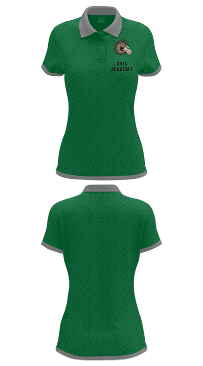 Ubic Academy 41616933 Women's Short Sleeve Performance Polo  - 32