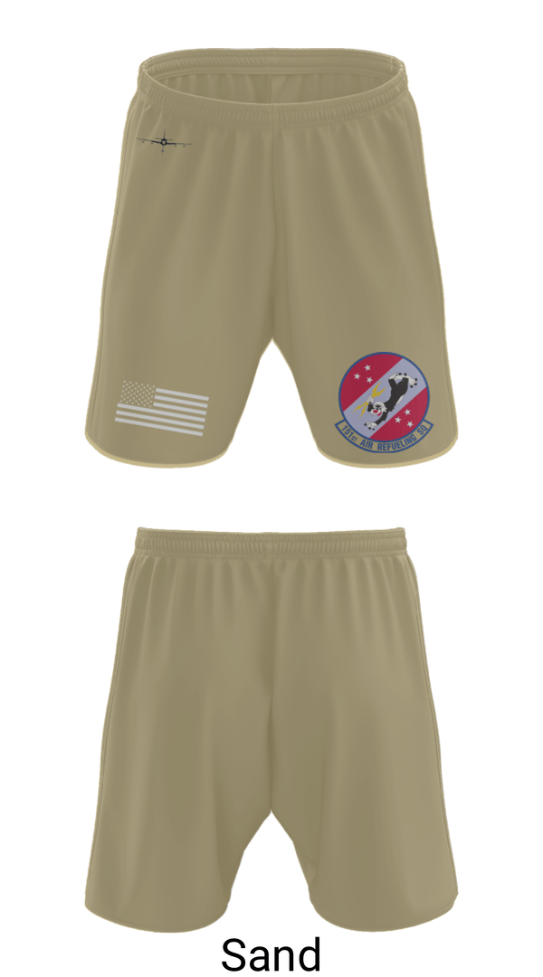 Athletic Shorts With Pockets, 151st Air Refueling Squadron, Air Force, Teamtime, Team time, sublimation, custom sports apparel, team uniforms, spirit wear, spiritwear, sports uniforms, custom shirts, team store, custom team store, fundraiser sports, apparel fundraiser