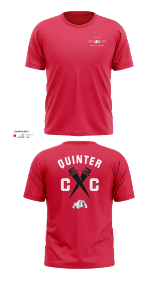 Short Sleeve Performance Shirt, Quinter Bulldogs, Cross Country, Teamtime, Team time, sublimation, custom sports apparel, team uniforms, spirit wear, spiritwear, sports uniforms, custom shirts, team store, custom team store, fundraiser sports, apparel fundraiser