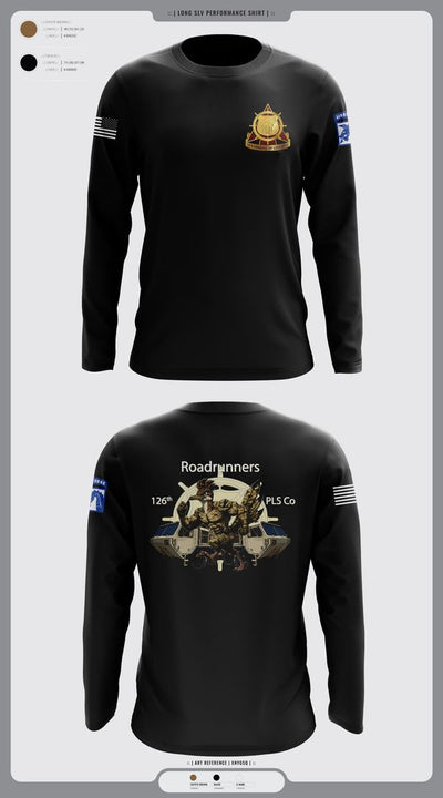 126th PLS Co 52727248 Long Sleeve Performance Shirt 10