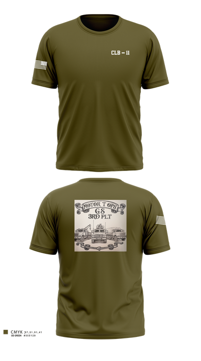 CLB-11 21730223 Short Sleeve Performance Shirt - 3