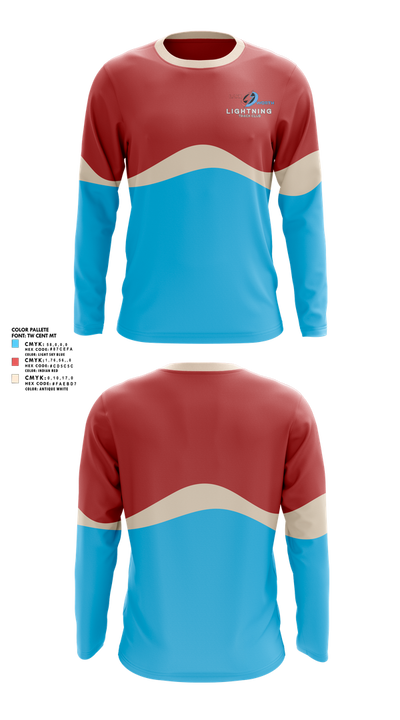 Lightning 37882706 Long Sleeve Performance Shirt 1