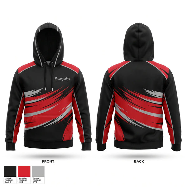 Hoodie, Renegades, Softball, Teamtime, Team time, sublimation, custom sports apparel, team uniforms, spirit wear, spiritwear, sports uniforms, custom shirts, team store, custom team store, fundraiser sports, apparel fundraiser