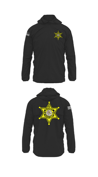 Windbreaker, St Clair County Sheriff, Police, Teamtime, Team time, sublimation, custom sports apparel, team uniforms, spirit wear, spiritwear, sports uniforms, custom shirts, team store, custom team store, fundraiser sports, apparel fundraiser