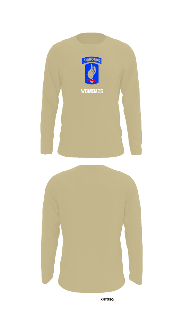 Long Sleeve Performance Shirt, Wombats, , Teamtime, Team time, sublimation, custom sports apparel, team uniforms, spirit wear, spiritwear, sports uniforms, custom shirts, team store, custom team store, fundraiser sports, apparel fundraiser