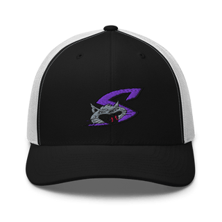 Falcon Middle School Basketball 65038956 Retro Trucker Hat | Yupoong 6606