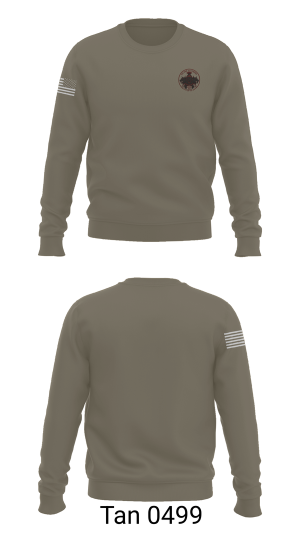 Crew Neck Sweatshirt, 722 EOD, , Teamtime, Team time, sublimation, custom sports apparel, team uniforms, spirit wear, spiritwear, sports uniforms, custom shirts, team store, custom team store, fundraiser sports, apparel fundraiser