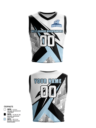 Womens Basketball Jersey, West Orange Mountaineers Basketball, Women's Basketball, Teamtime, Team time, sublimation, custom sports apparel, team uniforms, spirit wear, spiritwear, sports uniforms, custom shirts, team store, custom team store, fundraiser sports, apparel fundraiser