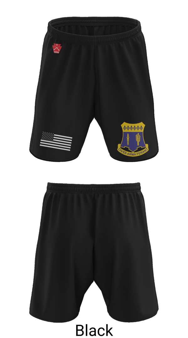 Athletic Shorts With Pockets, A co 1/109, National Guard, Teamtime, Team time, sublimation, custom sports apparel, team uniforms, spirit wear, spiritwear, sports uniforms, custom shirts, team store, custom team store, fundraiser sports, apparel fundraiser