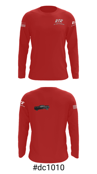 Long Sleeve Performance Shirt, Red Thread Renovations, , Teamtime, Team time, sublimation, custom sports apparel, team uniforms, spirit wear, spiritwear, sports uniforms, custom shirts, team store, custom team store, fundraiser sports, apparel fundraiser