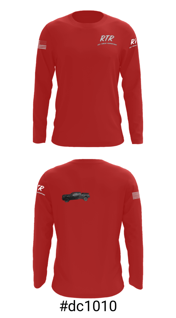 Long Sleeve Performance Shirt, Red Thread Renovations, , Teamtime, Team time, sublimation, custom sports apparel, team uniforms, spirit wear, spiritwear, sports uniforms, custom shirts, team store, custom team store, fundraiser sports, apparel fundraiser