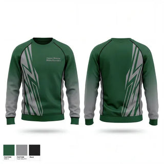 Crew Neck Sweatshirt, Ocean Breeze Wave Runners, Track & Field, Teamtime, Team time, sublimation, custom sports apparel, team uniforms, spirit wear, spiritwear, sports uniforms, custom shirts, team store, custom team store, fundraiser sports, apparel fundraiser